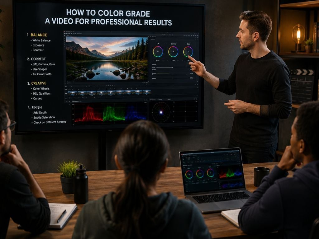 How to Color Grade a Video for Professional Results (1)