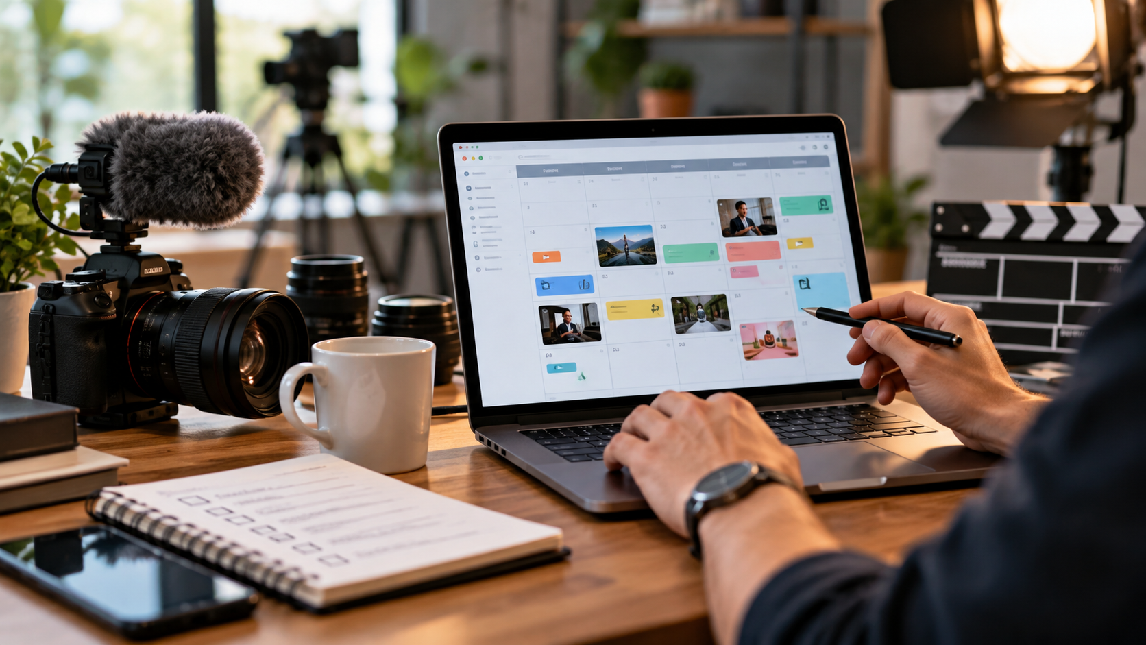 Content Creator Video Planning Workspace